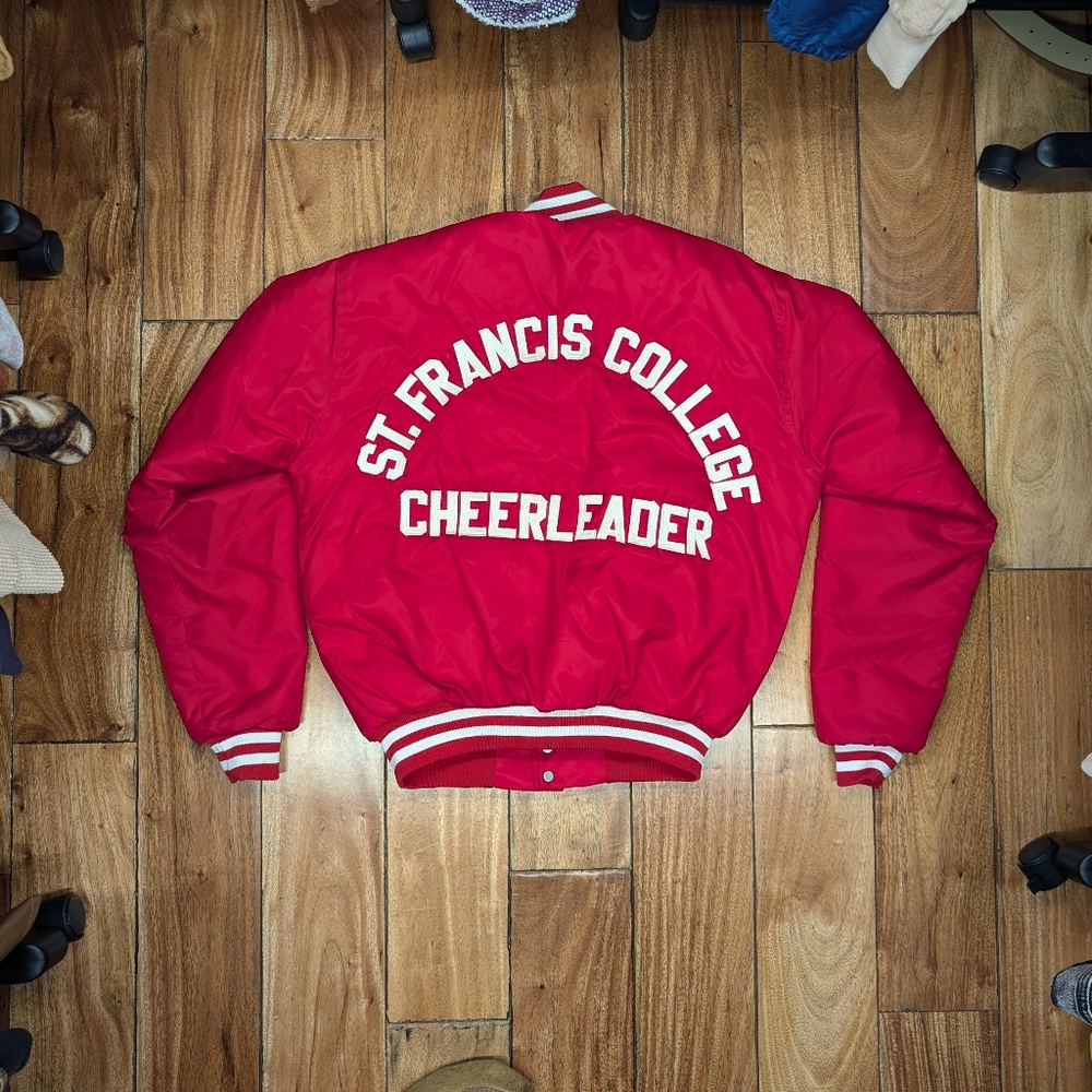 St Francis College Cheerleading Jacket (L)